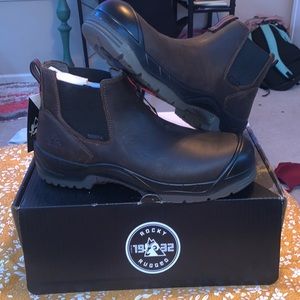 Rocky Worksmart Waterproof Composite Toe Work Chelsea Boot